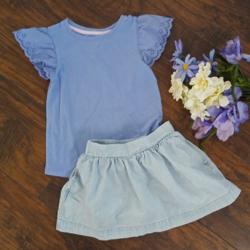 Cat & Jack Toddler Girls' Top & Skort